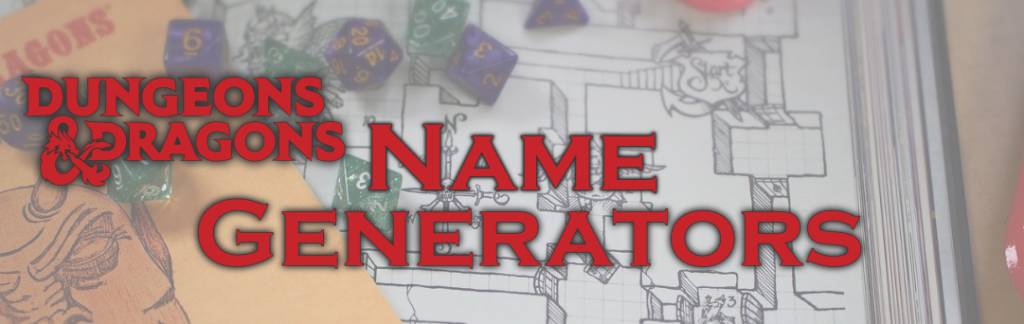D&D Name Generator Picture